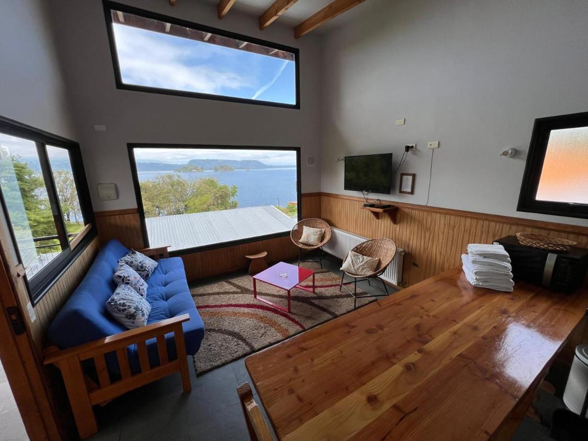 Cabanas El Roble Licanray Exteriör bild